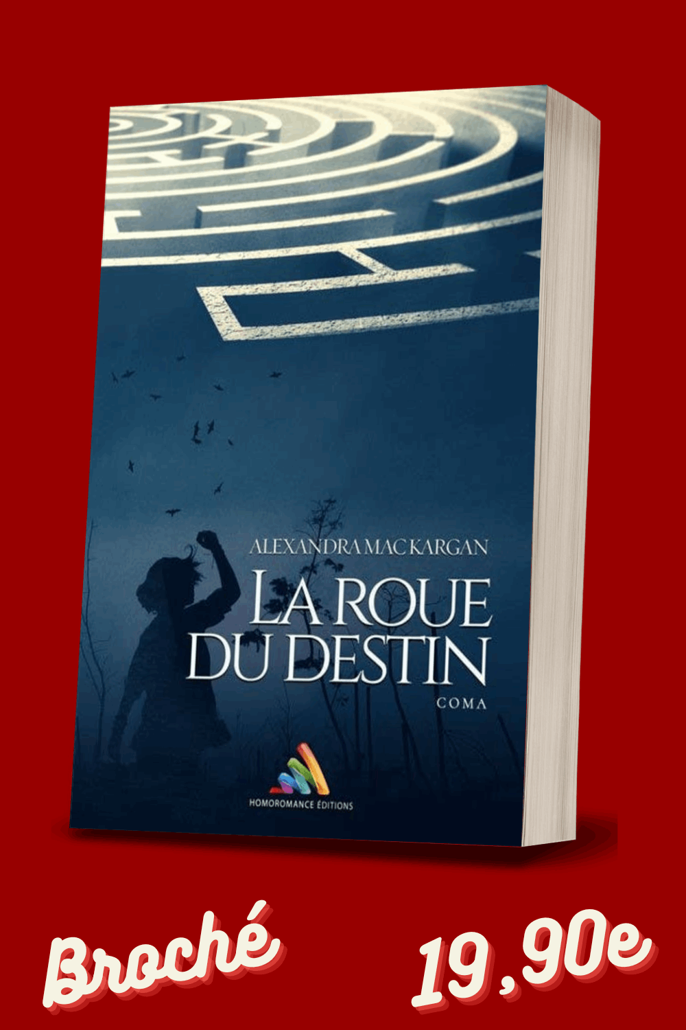La roue du destin - Coma ! - Romance contemporaine - Broché Dédicacé