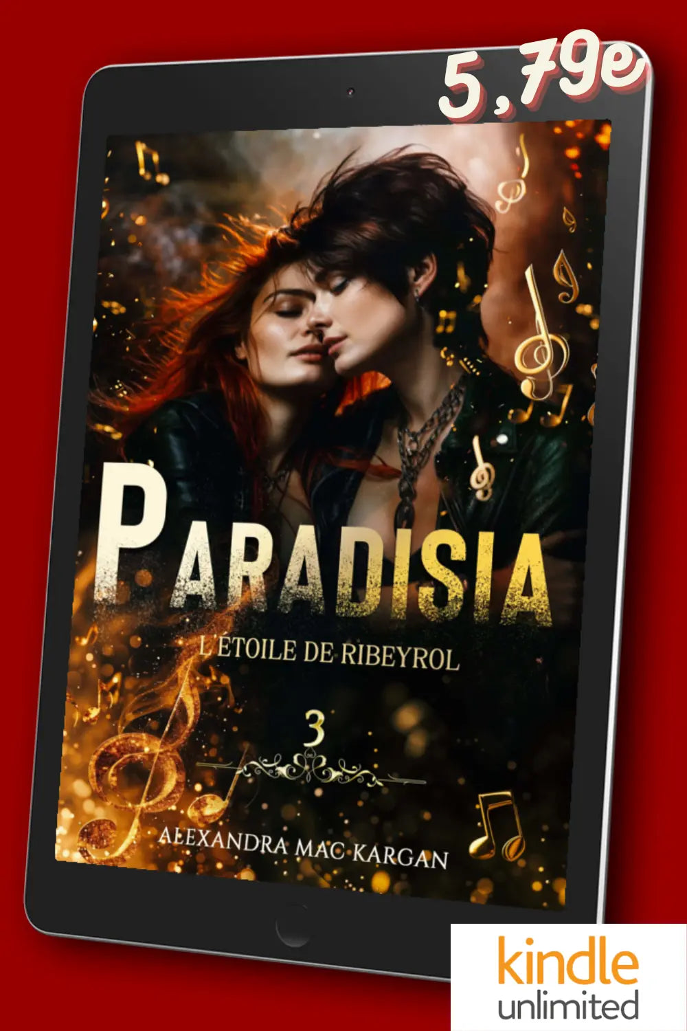 Paradisia T3 - Le soleil de Ribeyrol - Roman lesbien fantastique Alexandra Mac Kargan