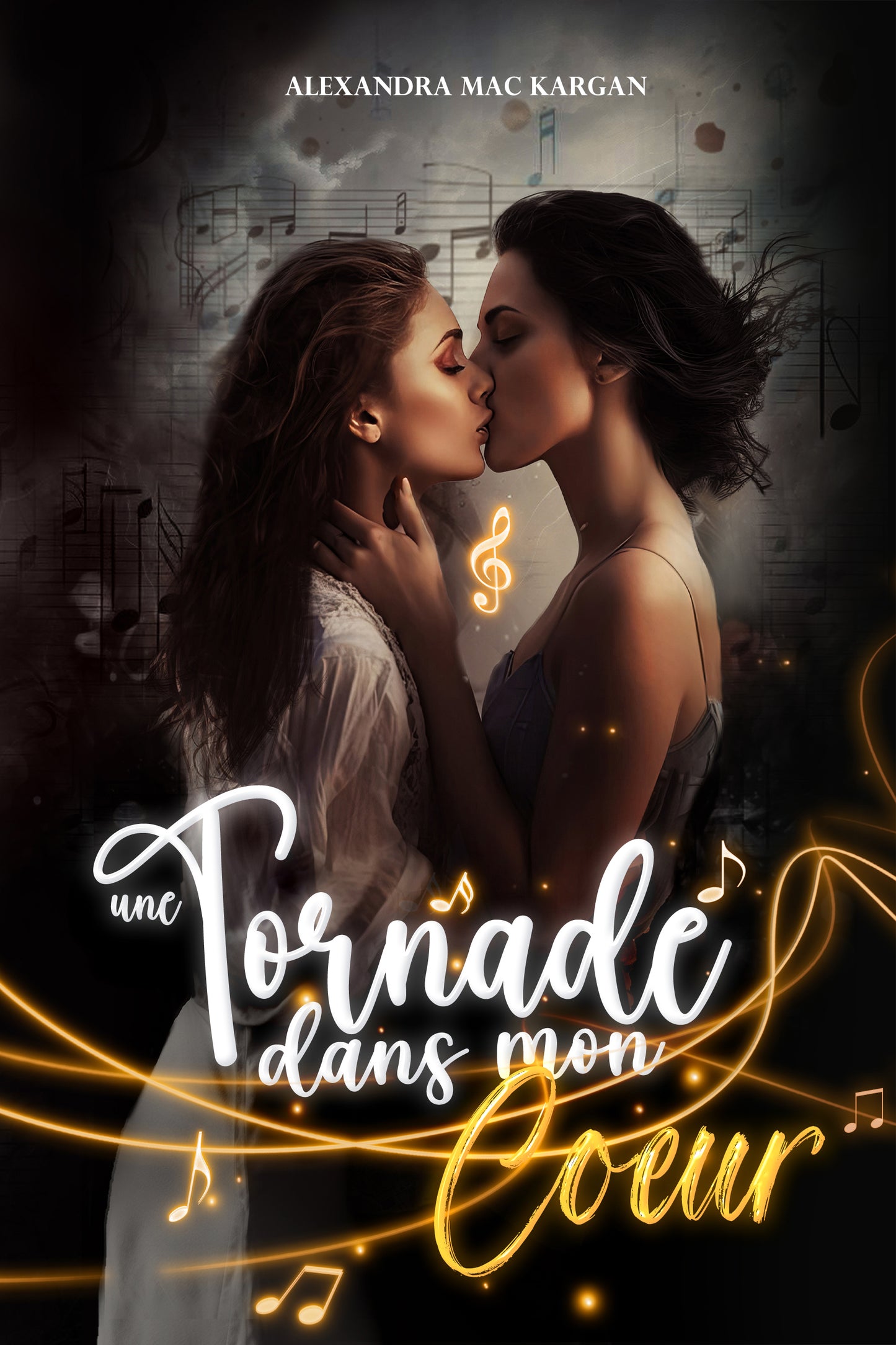 Une tornade dans mon coeur - Romance contemporaine - Broché Dédicacé