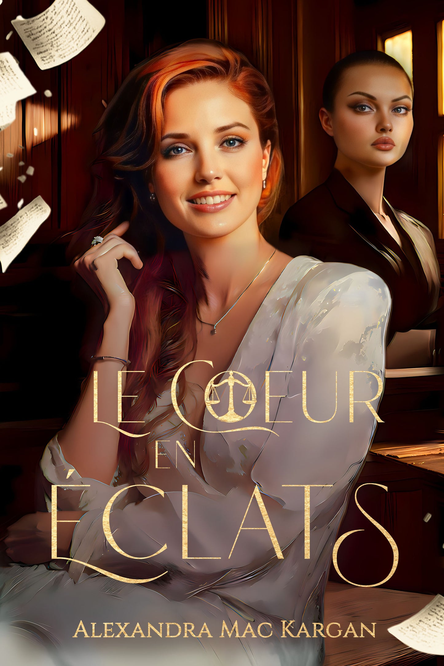 Le coeur en éclats - Romance contemporaine - Broché Dédicacé