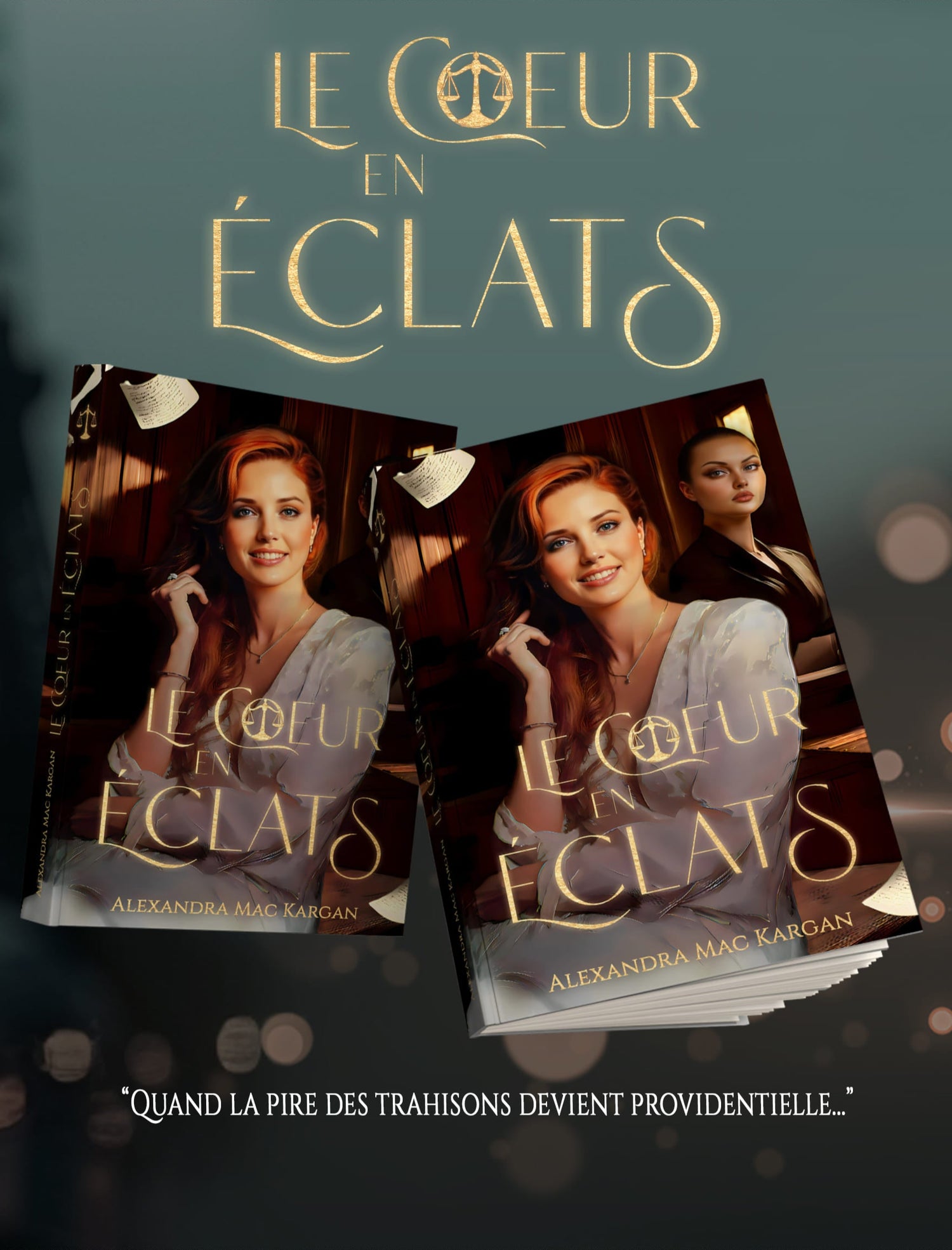 Romance contemporaine FF Le coeur en éclats d'Alexandra Mac Kargan