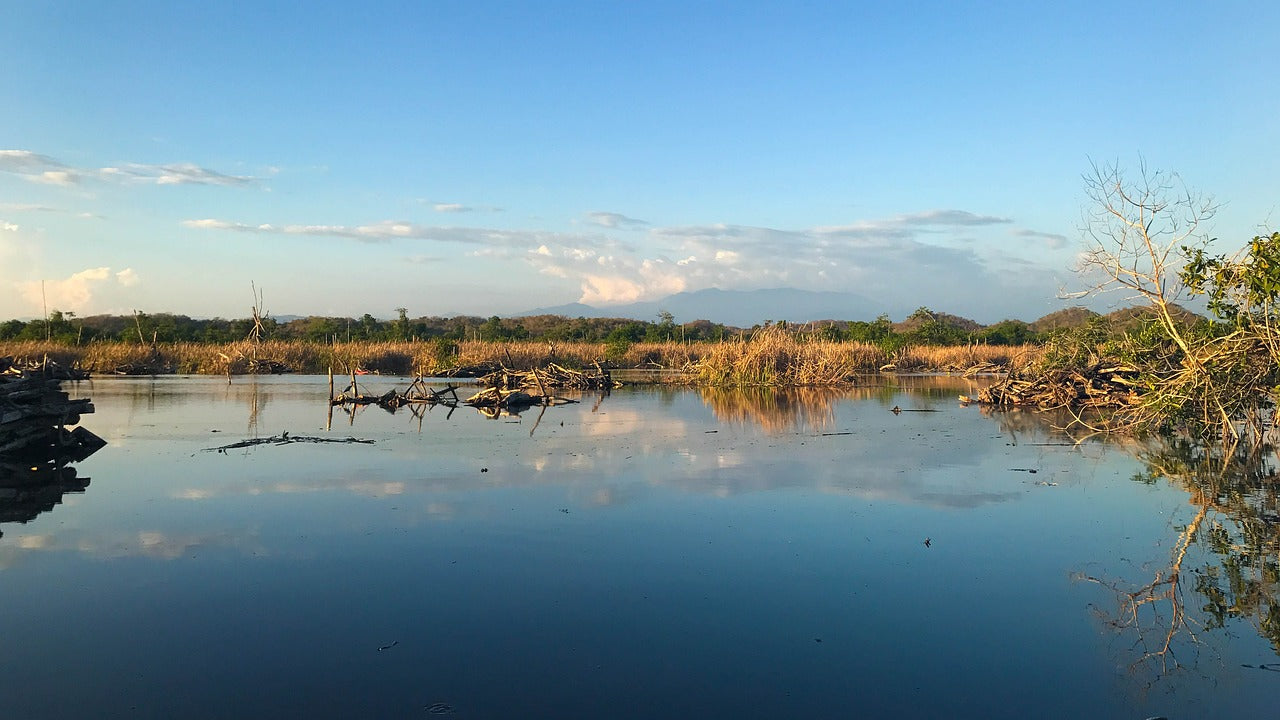 Lagune de Catemaco, Mexique