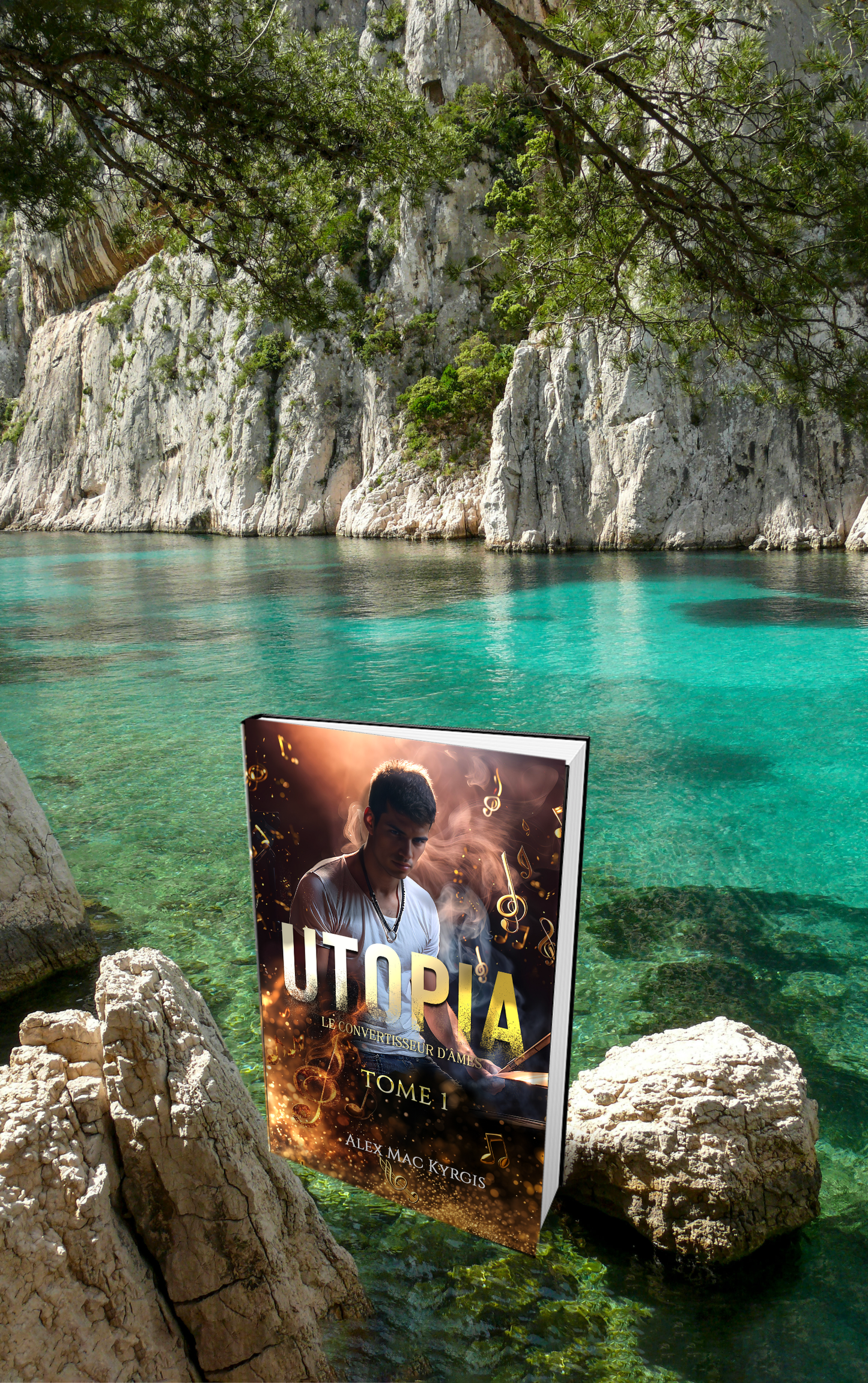 Utopia T1 - Le convertisseur d'âmes - Romance fantastique - Broché dédicacé