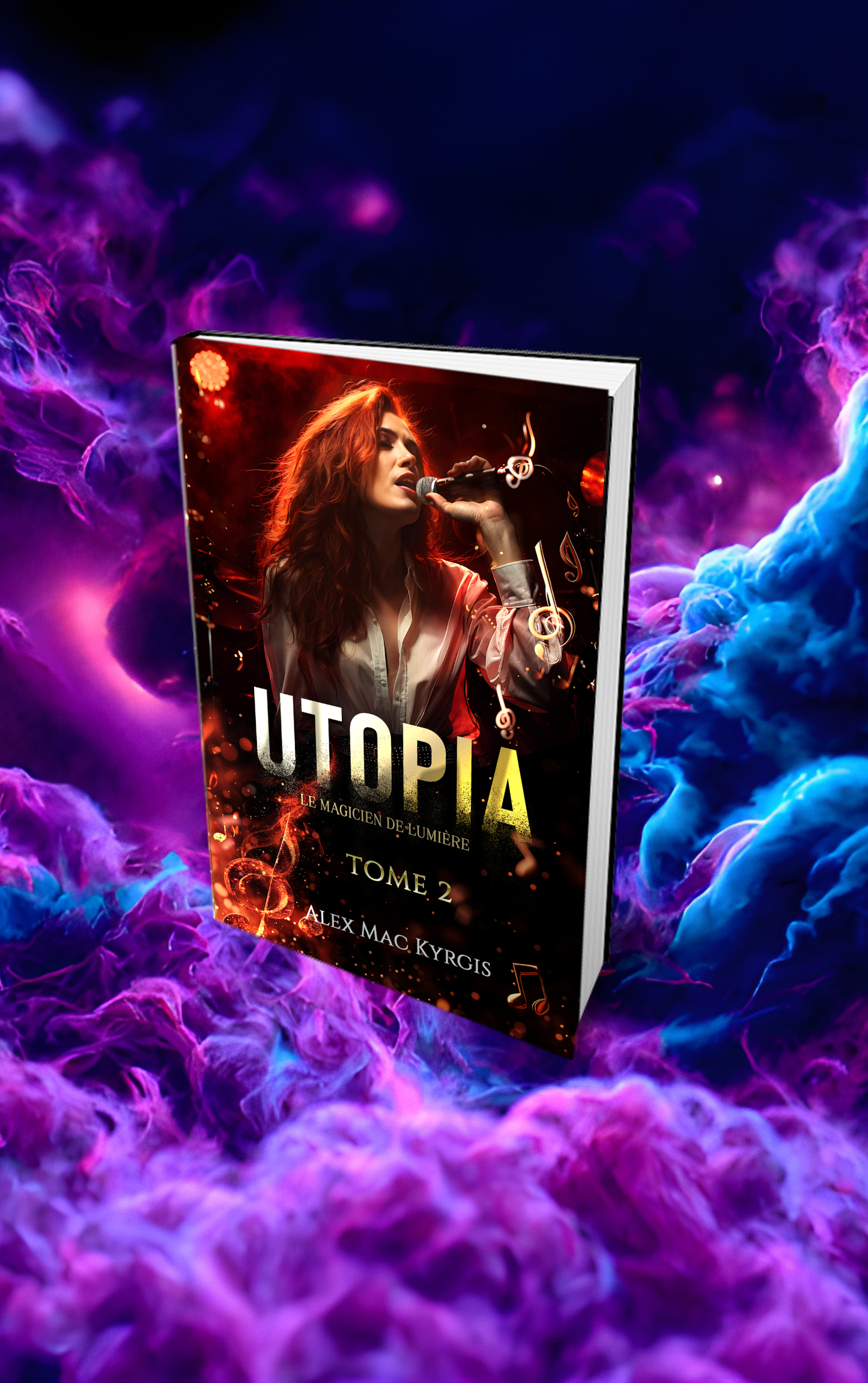 Utopia T2 - Le magicien de lumière - Romance fantastique - Broché Dédicacé