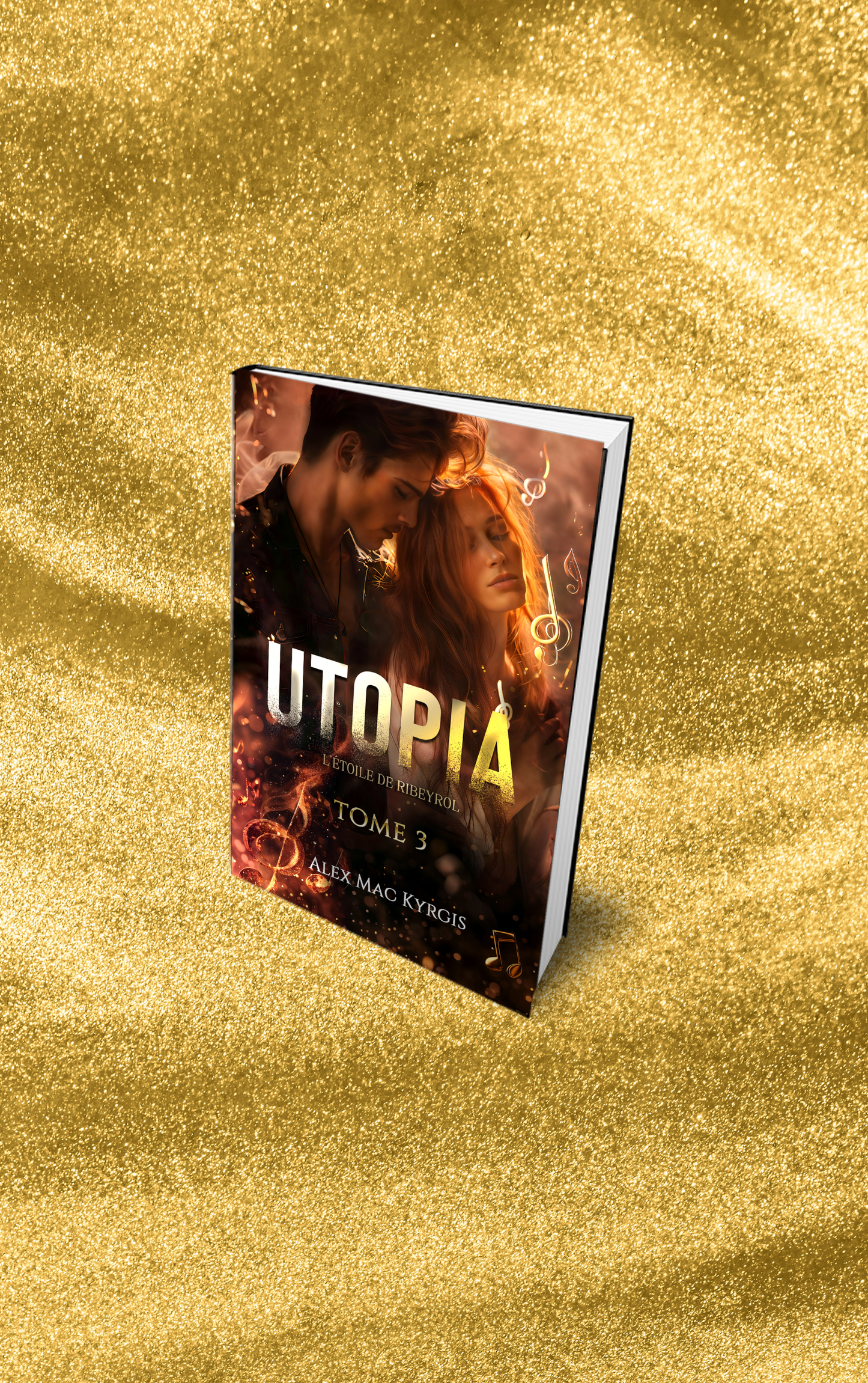 Utopia T3 - L'étoile de Ribeyrol - Romance fantastique - Broché Dédicacé