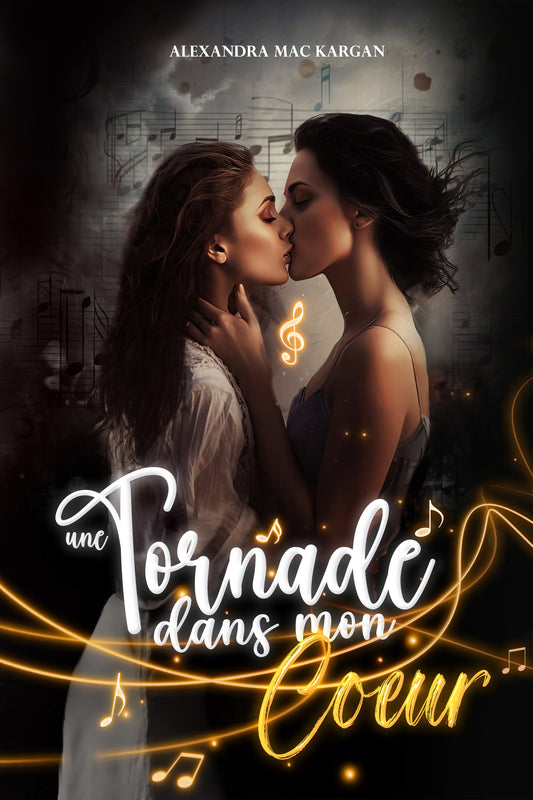 Une tornade dans mon coeur - Romance contemporaine - Broché Dédicacé
